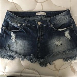 almost famous jean shorts